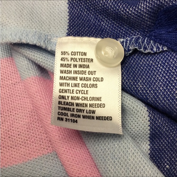 Saddlebred Traveler Classic Fit AdaptiveCool Mens Short Sleeve Stripe Polo - Picture 7 of 12